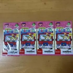 送料無料 新品・未開封どうぶつの森 amiiboカード 1パック2枚入り4パック