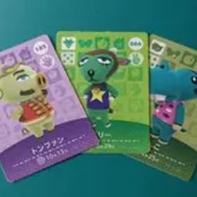 どうぶつの森 amiibo カード トンファン ビリー あんこ