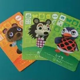 どうぶつの森 amiibo カード たぬきち あさみ レイラ