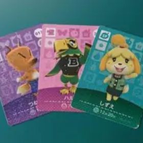 どうぶつの森 amiibo カード しずえ つねきち ハルク