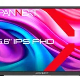 JAPANNEXT 15.6インチ タッチパネル搭載 フルHD(1920x1080)解像度 モバイルモニター JN-MD-i156FHDR-T HDMI USB Type-C HDR ポーチ付き