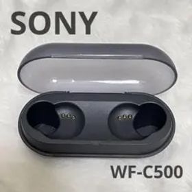 SONY WF-C500 ソニー ワイヤレスイヤホン ケース 黒
