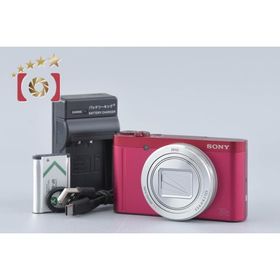 【中古】SONY ソニー Cyber-shot DSC-WX500 レッド デジタルスチルカメラ