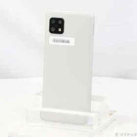 【中古】SHARP(シャープ) AQUOS sense6 64GB シルバー SH-54B docomo SIMフリー 【352-ud】