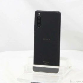 【中古】SONY(ソニー) Xperia 10 III 128GB ブラック SO-52B docomoロック解除SIMフリー 【377-ud】