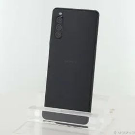 〔中古品〕 Xperia 10 II 64GB ブラック SO-41A docomo【352】
