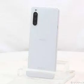 〔中古品〕 Xperia 10 II 64GB ホワイト SO-41A docomoロック解除SIMフリー【348】