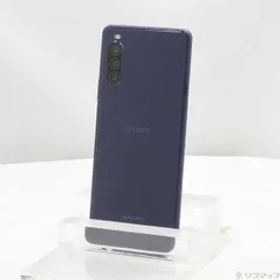〔中古品〕 Xperia 10 II 64GB ブルー SO-41A docomoロック解除SIMフリー【196】