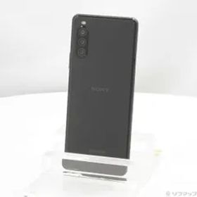 〔中古品〕 Xperia 10 II 64GB ブラック SO-41A docomo【349】