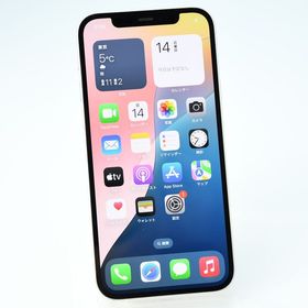 【液晶美品】SIMフリーiPhone12 64GB ホワイト