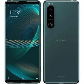 【中古】【安心保証】 Xperia 5 III SOG05[128GB] au グリーン