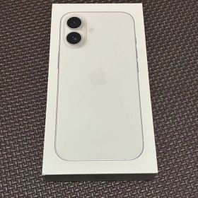 【新品未使用】iPhone 16 128GB ホワイト SIMフリー 付属品完備
