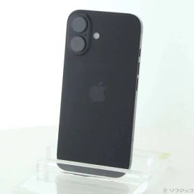 〔中古品〕 iPhone16 128GB ブラック NYDQ3J／A SIMフリー【348】
