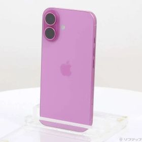 〔中古品〕 iPhone16 256GB ピンク MYDY3J／A SIMフリー【344】