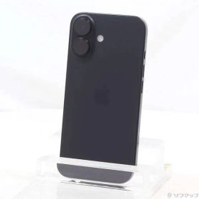〔中古品〕 iPhone16 256GB ブラック MYDW3J／A SIMフリー【269】