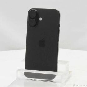 〔中古品〕 iPhone16 256GB ブラック MYDW3J／A SIMフリー【262】