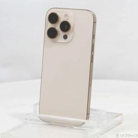 〔中古品〕 iPhone16 Pro 128GB デザートチタニウム MYMX3J／A SIMフリー【352】