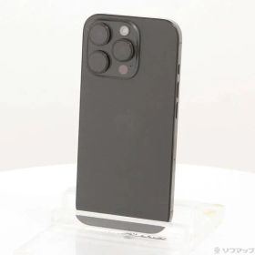 〔中古品〕 iPhone16 Pro 512GB ブラックチタニウム MYN43J／A SIMフリー【377】