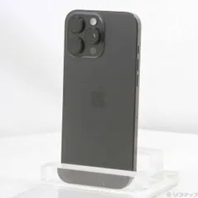 〔中古品〕 iPhone16 Pro Max 256GB ブラックチタニウム 3N528J／A SIMフリー【371】
