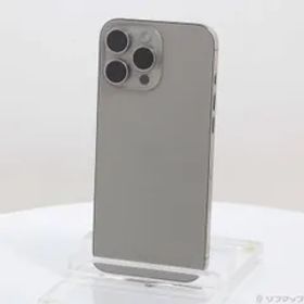 〔中古品〕 iPhone16 Pro Max 256GB ナチュラルチタニウム MYWK3J／A SIMフリー【258】