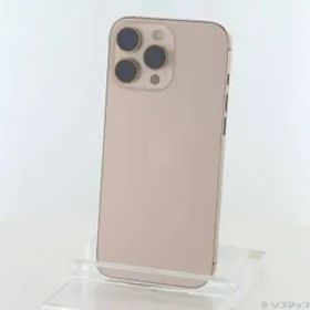〔中古品〕 iPhone16 Pro Max 256GB デザートチタニウム MYWJ3J／A SIMフリー【344】