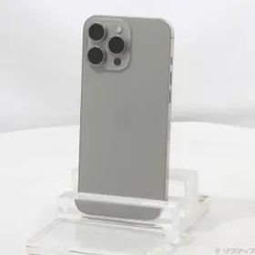〔中古品〕 iPhone16 Pro Max 256GB ナチュラルチタニウム MYWK3J／A SIMフリー【196】