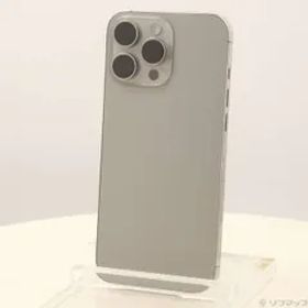 〔中古品〕 iPhone16 Pro Max 256GB ナチュラルチタニウム NYWK3J／A SIMフリー【262】