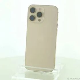 〔中古品〕 iPhone16 Pro Max 256GB デザートチタニウム MYWJ3J／A SIMフリー【196】