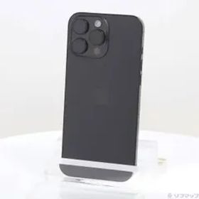 〔中古品〕 iPhone16 Pro Max 256GB ブラックチタニウム MYWG3J／A SIMフリー【269】