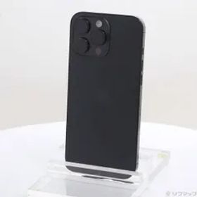〔中古品〕 iPhone16 Pro Max 256GB ブラックチタニウム MYWG3J／A SIMフリー【297】