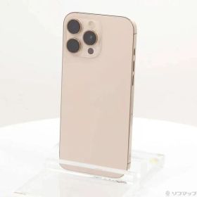 〔中古品〕 iPhone16 Pro Max 256GB デザートチタニウム MYWJ3J／A SIMフリー【348】