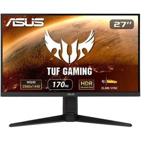 ASUS ゲーミングモニター TUF GAMING 27型ワイド (ブラック) [VG27AQL1A]（本体不備（中）） PCハード
