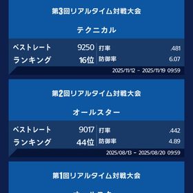 【メジャスピ現環境最強オーダー】金リボン3つ！ | メジャスピ(MLBプロスピリット)のアカウントデータ、RMTの販売・買取一覧