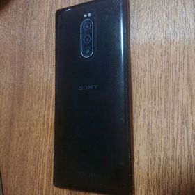 SONY Xperia 1 SOV40 ブラック ジャンク