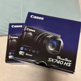 【新品・未開封】キヤノン POWERSHOT SX740 HS ブラック 40倍