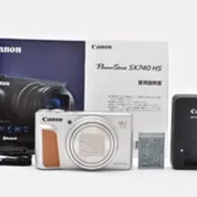 極上品 Canon Powershot SX740 HS シルバー 箱付き！