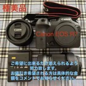 Canon EOS R7 ミラーレスカメラ 本体とレンズ(2個)付き