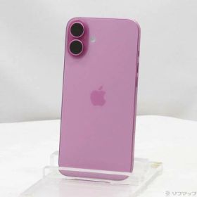 【中古】Apple(アップル) iPhone16 Plus 128GB ピンク 3N345J／A SIMフリー 【352-ud】