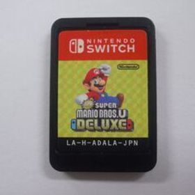 ジ (M-785) New スーパーマリオブラザーズUデラックス ゲーム ソフトのみ 起動確認済み Nintendo Switch ケースなし 中古