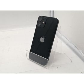 【中古】Apple 楽天モバイル 【SIMフリー】 iPhone 12 mini 64GB ブラック MGA03J/A【高崎モントレー】保証期間１ヶ月【ランクB】