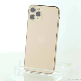 〔中古品〕 iPhone11 Pro 64GB ゴールド MWC52J／A SIMフリー【198】