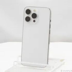 〔中古品〕 iPhone13 Pro 128GB シルバー MLUF3J／A SIMフリー【368】