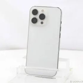 〔中古品〕 iPhone13 Pro 128GB シルバー MLUF3J／A SIMフリー 〔ネットワーク利用制限▲〕【262】