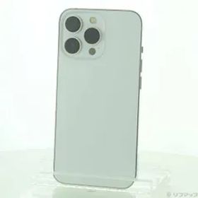 〔中古品〕 iPhone13 Pro 128GB シルバー MLUF3J／A SIMフリー 〔ネットワーク利用制限▲〕【247】