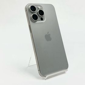 アップル(Apple)の【全額返金保証】【最速発送】Apple iPhone iPhone 15 Pro Max 256GB ナチュラルチタニウム Softbank 美品 動作確認済(スマートフォン本体)