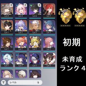 【初期アカ】 PU確定天井間近 ＋ 星軌専用チケット | 崩壊スターレイル(崩スタ)のアカウントデータ、RMTの販売・買取一覧