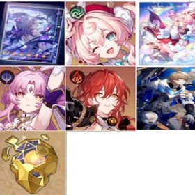 引退/キャストリス+永訣よ美しくあれ+ヒアンシー+空の虹が消えぬように+キュレネ+丹恒・騰荒+符玄( | 崩壊スターレイル(崩スタ)のアカウントデータ、RMTの販売・買取一覧