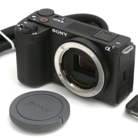 【中古】【美品】ソニー VLOGCAM ZV-E10M2 ボディ [ブラック]（センサー清掃済み） CA01-B3834-3W2B SONY ソニー VLOGCAM ミラーレス α Eマウント APS-C 4K対応