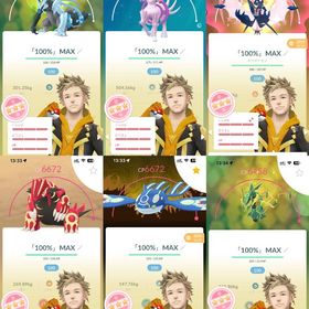 TL59 レジェンド100%x7体 Bキュレム💯、レックウザ💯、カイオーガ💯、グラードン💯等 | ポケモンGOのアカウントデータ、RMTの販売・買取一覧