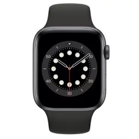 Apple Apple Watch Series6 44mm GPS+Cellularモデル MG2E3J/A A2376【スペースグレイアルミニウムケース/ブラックスポーツバンド】 [中古] 【当社3ヶ月間保証】 イオシス